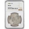 Image 1 : 1884-O $1 Morgan Silver Dollar Coin NGC MS63