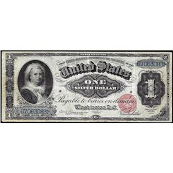 1886 $1 Martha Washington Silver Certificate Note