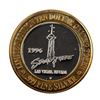 Image 2 : .999 Silver Stratosphere Las Vegas, NV $10 Casino Limited Edition Gaming Token