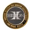 Image 2 : .999 Silver Hilton Las Vegas, Nevada $10 Casino Limited Edition Gaming Token