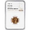 Image 1 : 1958 Proof Lincoln Cent Coin NGC PF67RD