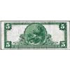 Image 2 : 1902 PB $5 Citizens NB of Washington, Pennsylvania CH# 3383 National Currency Note