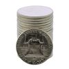 Image 2 : Roll of (20) Brilliant Uncirculated 1963 Franklin Half Dollar Coins