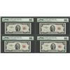 Image 1 : Lot of (4) Consecutive 1953C $2 Legal Tender Notes Fr.1512 PMG Gem Uncirculated 66EPQ