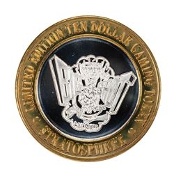 .999 Silver Stratosphere Las Vegas, NV $10 Casino Limited Edition Gaming Token