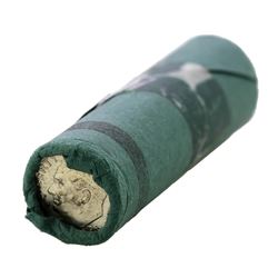 Original Bank Roll of (50) Brilliant Uncirculated 1962 Roosevelt Dime Coins