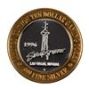 Image 1 : .999 Silver Stratosphere Las Vegas, NV $10 Casino Limited Edition Gaming Token