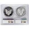 Image 2 : 1986-S & 2016-W $1 Proof American Silver Eagle Coin Set PCGS PR69DCAM