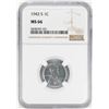 Image 1 : 1943-S Steel Lincoln Wheat Cent Coin NGC MS66