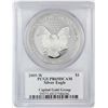 Image 2 : 2005-W $1 Proof American Silver Eagle Coin PCGS PR69DCAM Edmund Moy Signature
