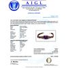 Image 4 : 21.95 ctw Multi-Color Sapphire and 2.88 Diamond 14K White Golod Bracelet