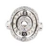 Image 2 : 0.50 ctw Diamond Ring - 14KT White Gold