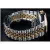 Image 6 : Rolex Mens 2 Tone 14K Black String VS Diamond Datejust Wristwatch