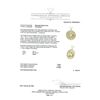 Image 3 : 1.07 ctw Diamond And Ruby Pendant - 14KT Yellow Gold