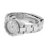 Image 5 : Rolex Ladies Stainless Steel Quickset Slate Grey String Diamond Datejust Wristwa