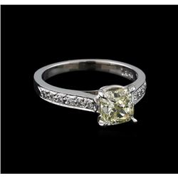 1.77 ctw Diamond Ring - 14KT White Gold