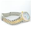 Image 9 : Rolex Mens 2 Tone 14K Tahitian MOP Diamond 36MM Datejust Wristwatch