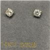 Image 1 : 14K Yellow Gold 2 Diamond(0.24ct) Earrings, Made in Canada, Suggested Retail Value $700