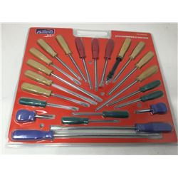 22 Piece Screwdriver Set