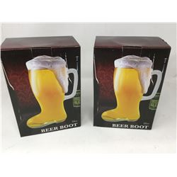 Beer Boot Mugs