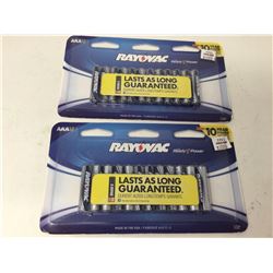 Rayovac AAA Batteries (2 x 12)