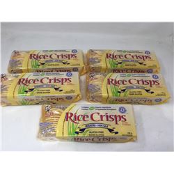 Lot of Gluten Free Rice Crisps-Unsalted (5 x 100g)