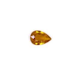 0.98 ct yellow tourmaline pear cut