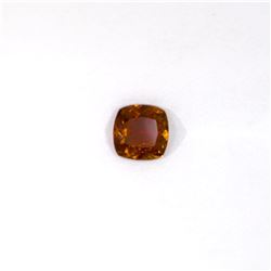 0.92 ct yellow tourmaline cushion cut
