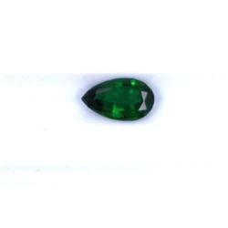 1.29 ct natural chrome tourmaline pear cut
