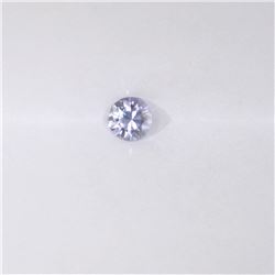 0.51 ct natural ceylon light pink sapphire round cut