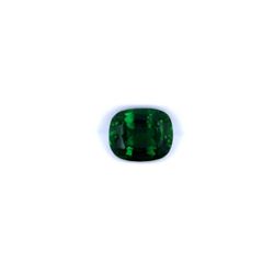 1.61 ct natural chrome tourmaline cushion cut