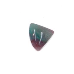 4.67 ct natural paraiba tourmaline slice triangle cut