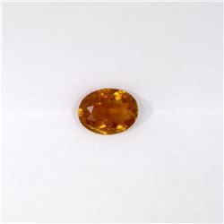 1.40 ct yellow tourmaline oval cut