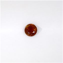 1.42 ct yellow tourmaline round cut