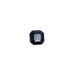 0.81 ct blue sapphire cushion cut