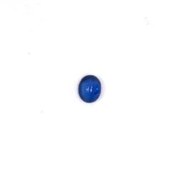 0.32 ct ceylon blue sapphire cab oval cut