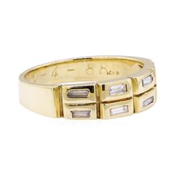 0.50 ctw Diamond Ring - 14KT Yellow Gold