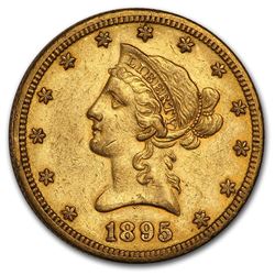 1895-O $10 Liberty Gold Eagle (Cleaned)