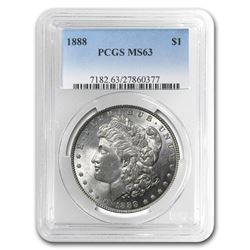 1888 Morgan Dollar MS-63 PCGS