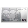 Image 2 : 5 gram Silver Note - ‚¬100 Euro Note Replica (New Design)