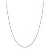 Image 2 : 14k Yellow Gold .95 mm Diamond Cut Cable Chain - 30 in.