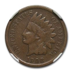 1908-S Indian Head Cent Fine-15 NGC
