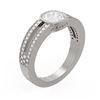 Image 1 : 1.38 ctw Diamond Ring 18K White Gold