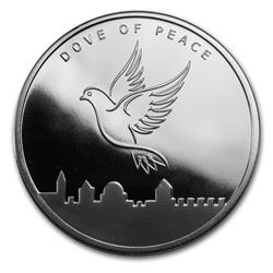 2013 1 oz Silver Round - Dove of Peace