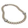 Image 2 : 32.21 ctw Opal & Diamond Necklace 14K Rose Gold