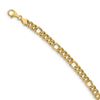 Image 1 : 14k Yellow Gold Alternate Link Bracelet - 7.5 in.