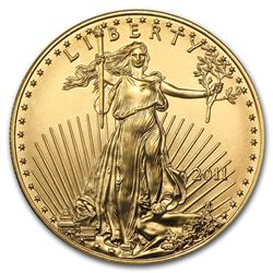 2011 1 oz Gold American Eagle BU