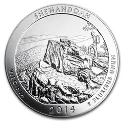 2014 5 oz Silver ATB Shenandoah National Park, VA