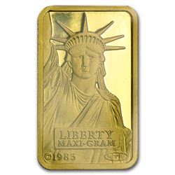 5 gram Gold Bar - Credit Suisse Statue of Liberty