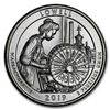 Image 2 : 2019-W ATB Quarter Lowell Historic Park 40-Coin Roll BU